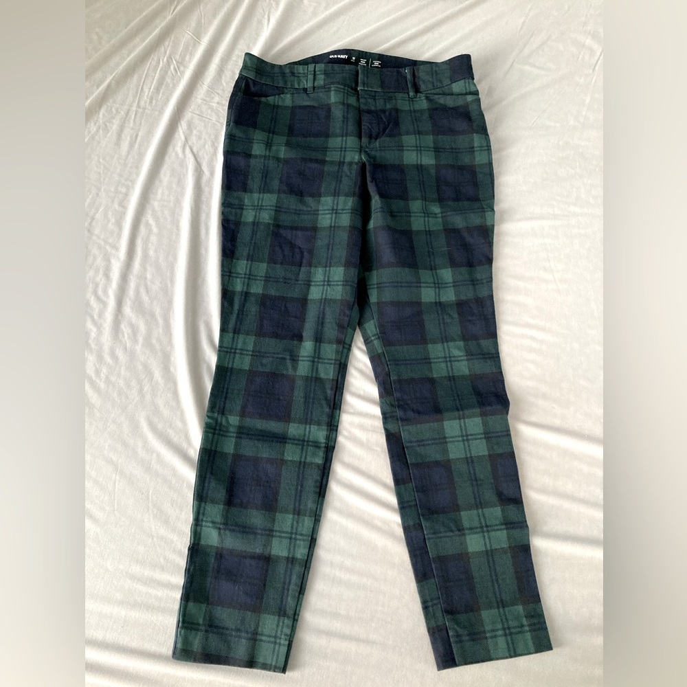Old Navy High-rise Pixies Plaid Pants